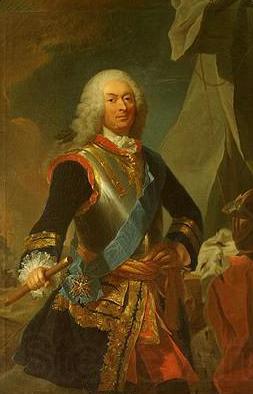 TISCHBEIN, Johann Heinrich Wilhelm Portrait of William VIII Norge oil painting art